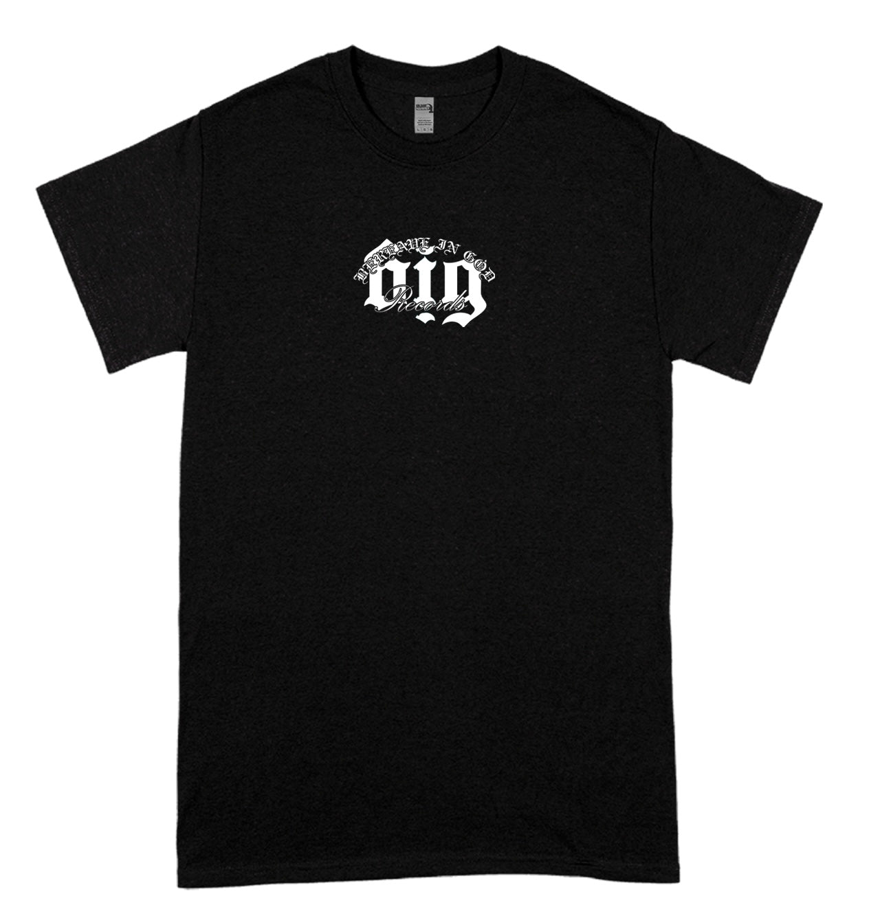 BIG RECORDS - TRY PRAYING BLACK TEE