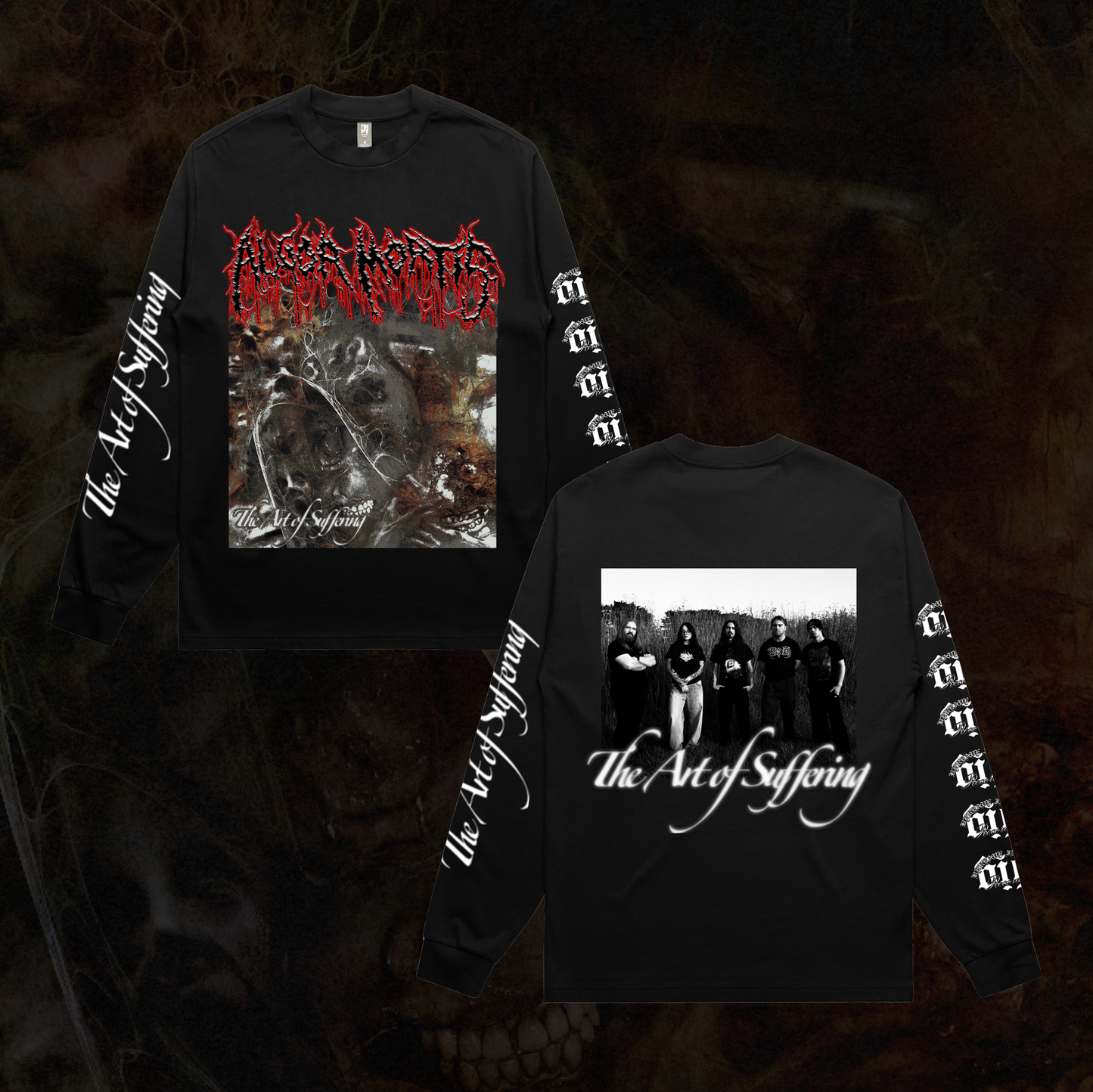 ALGOR MORTIS - THE ART OF SUFFERING LONGSLEEVE