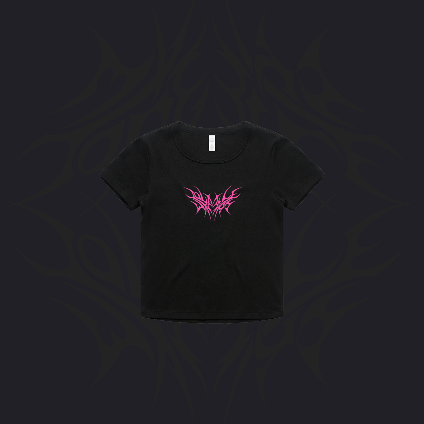 VOLATILE WAYS - EMBROIDERED BABYDOLL TEE