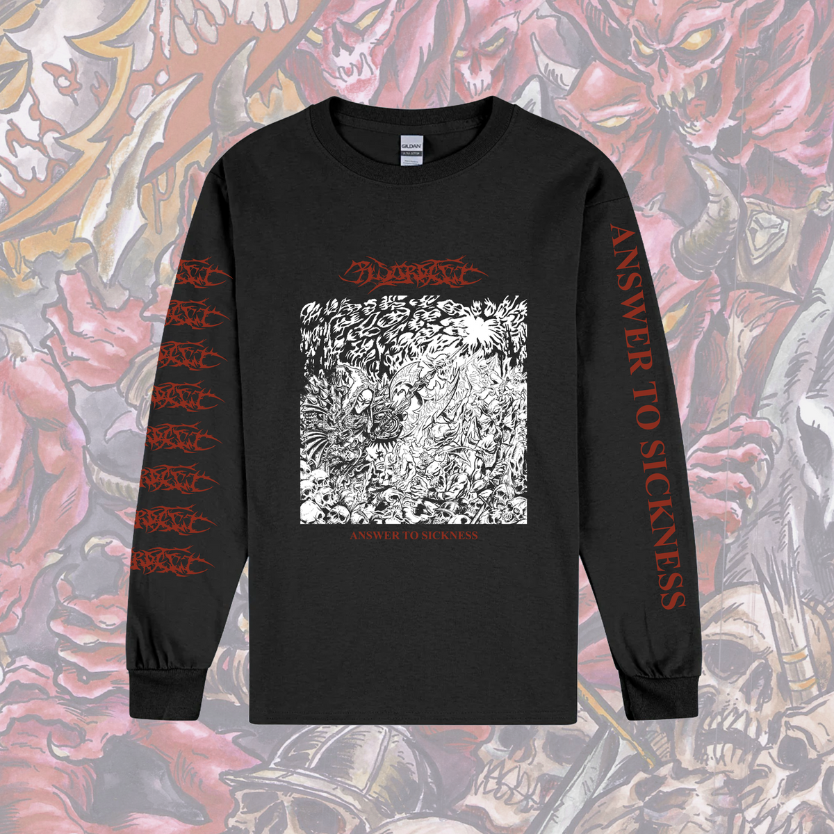 RESURRECT - ANSWER TO SICKNESS LONGSLEEVE