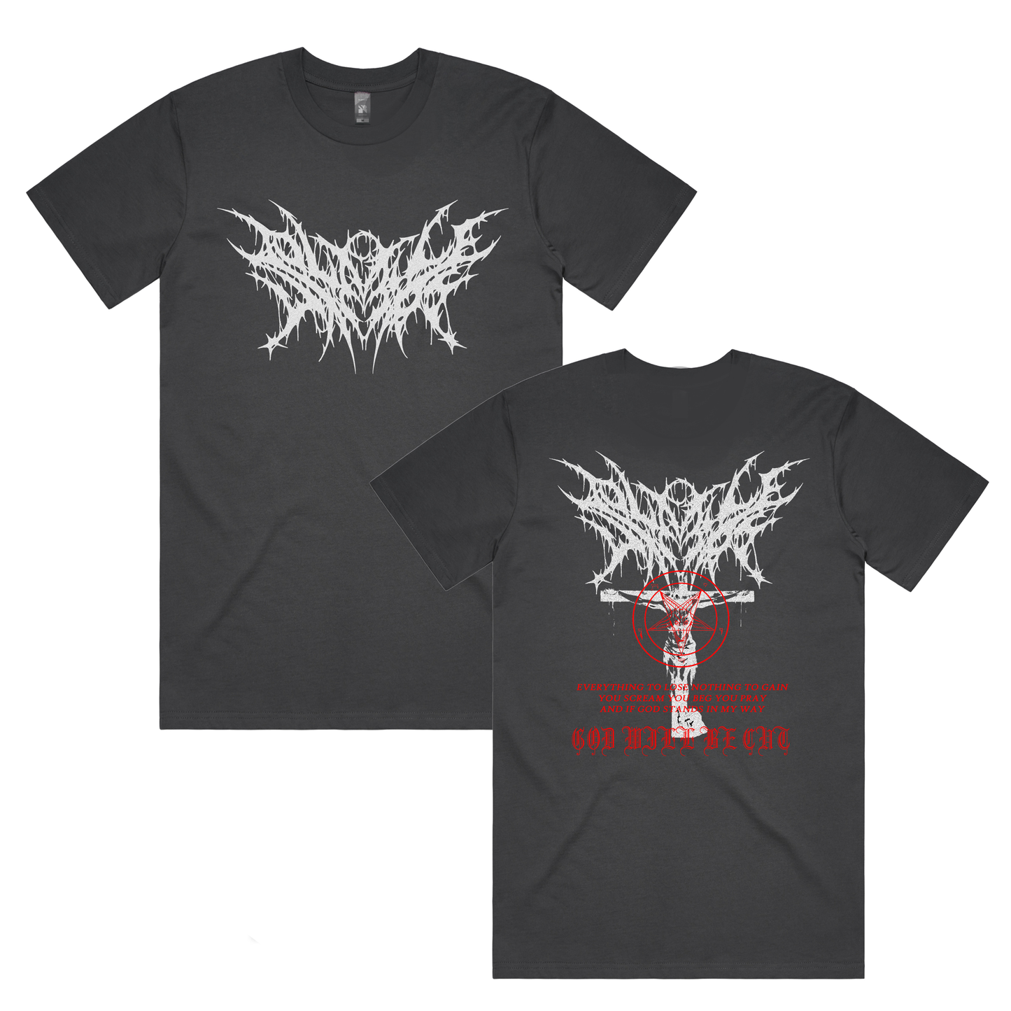 VOLATILE WAYS - GOD WILL BE CUT TEE