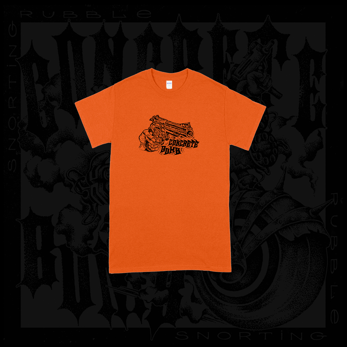 CONCRETE BOMB - GUN TEE