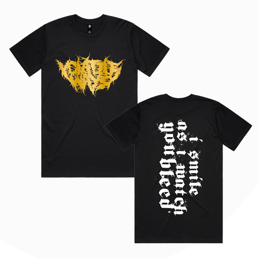 VOLATILE WAYS - GOLD FOIL TEE