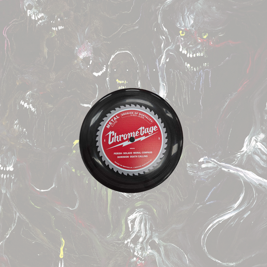 CHROME CAGE - 9” FRISBEE