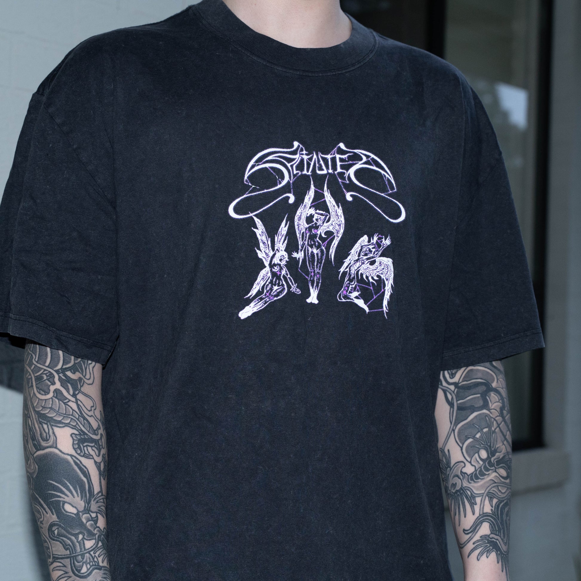 Splinter Angel SPLINTER - ACID ANGELS TEE – BEREAVE IN GOD RECORDS